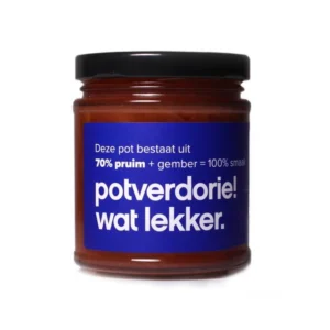 Pruimen-gemberspread